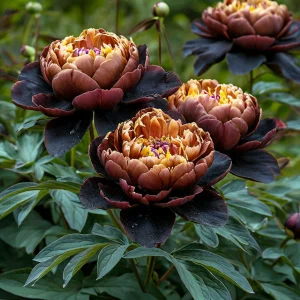 Пион Императорский Бал купить по цене от 419р. в интернет-магазине «Посадика» с доставкой почтой в в Подольске и по всей России – [изображение №1].