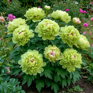 Пион Зеленые Бобы купить по цене от 610р. в интернет-магазине «Посадика» с доставкой почтой в в Подольске и по всей России – [изображение №1].